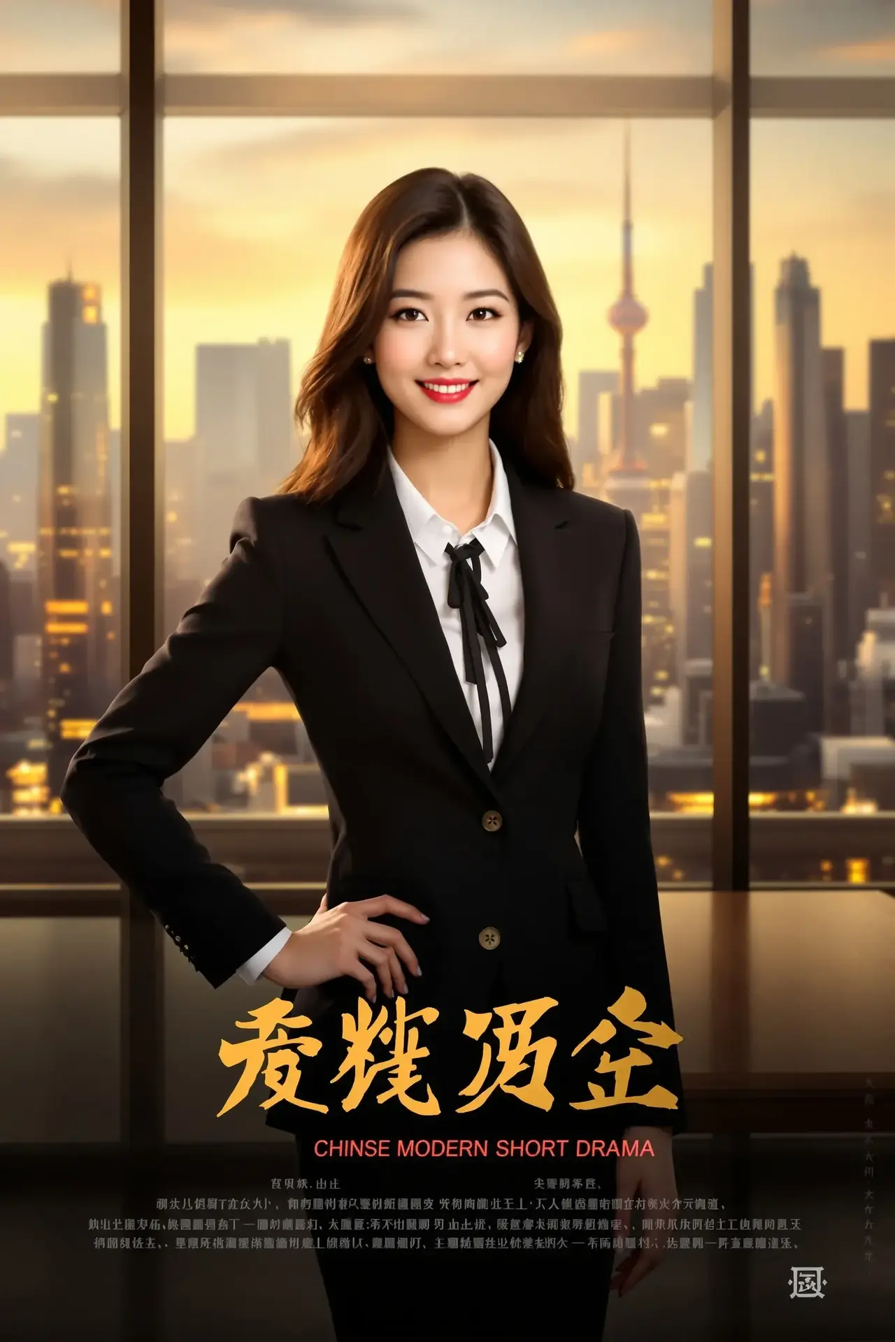 长安第一女掌柜封面，古装题材短剧，共66集，河马漫剧